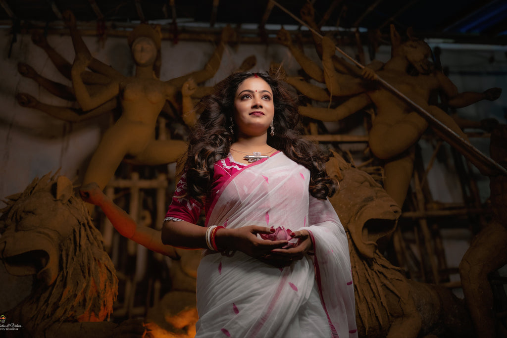 स्नेह सूत्र – 140 Mul Cotton Saree