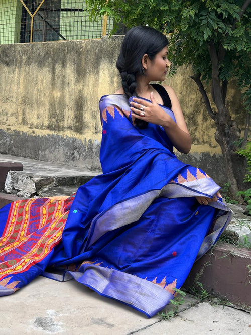 Chhattisgarh Dolabedi Raw Silk Saree