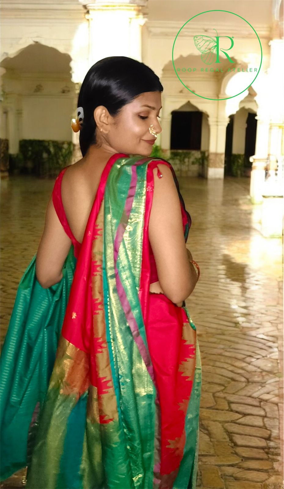 Gadwal semi pattu saree