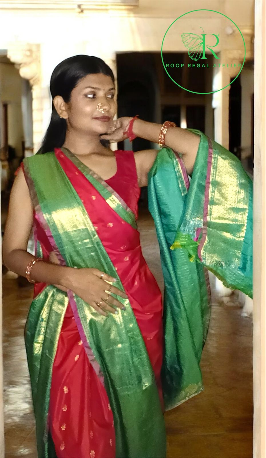 Gadwal semi pattu saree