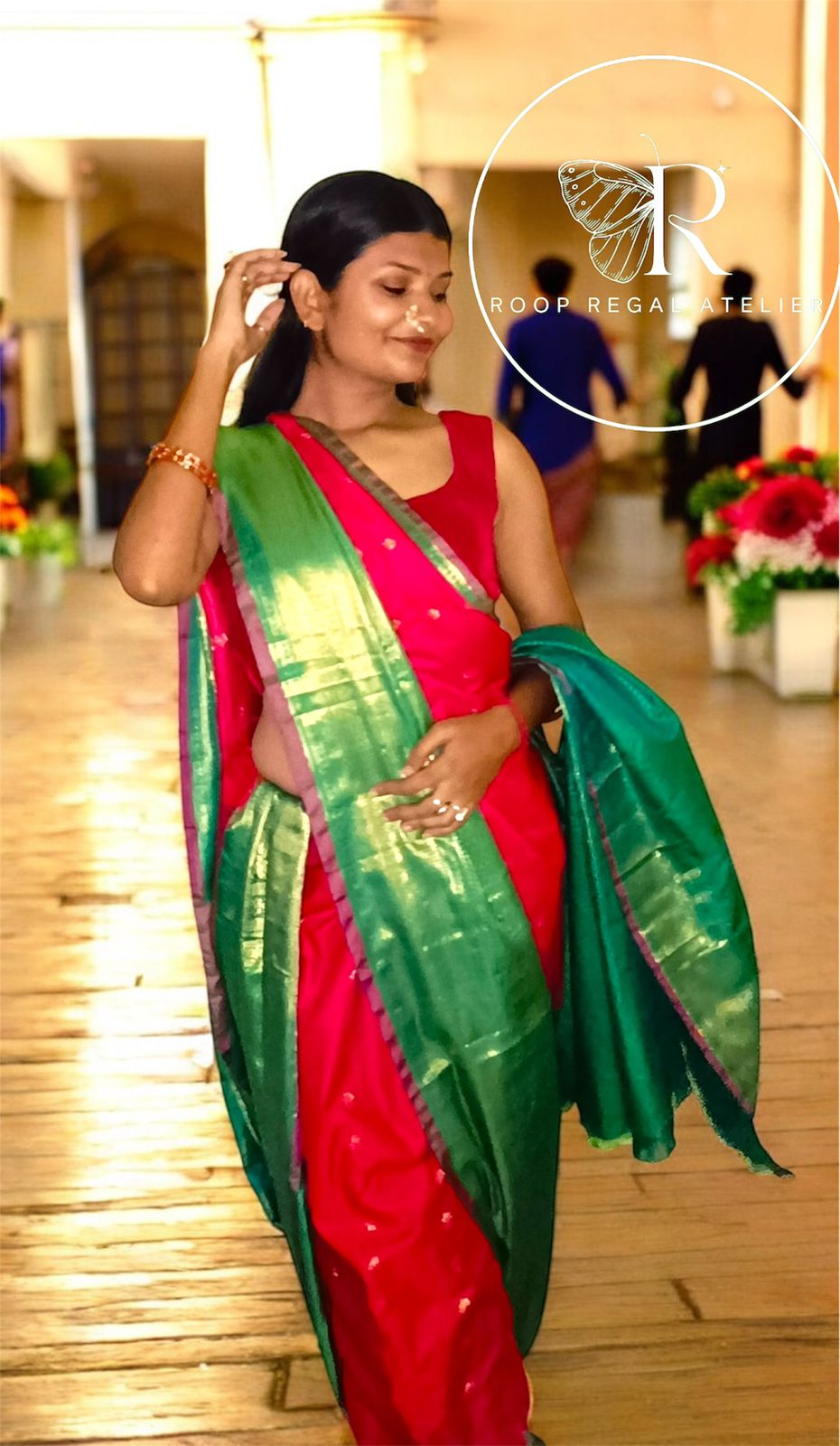 Gadwal semi pattu saree