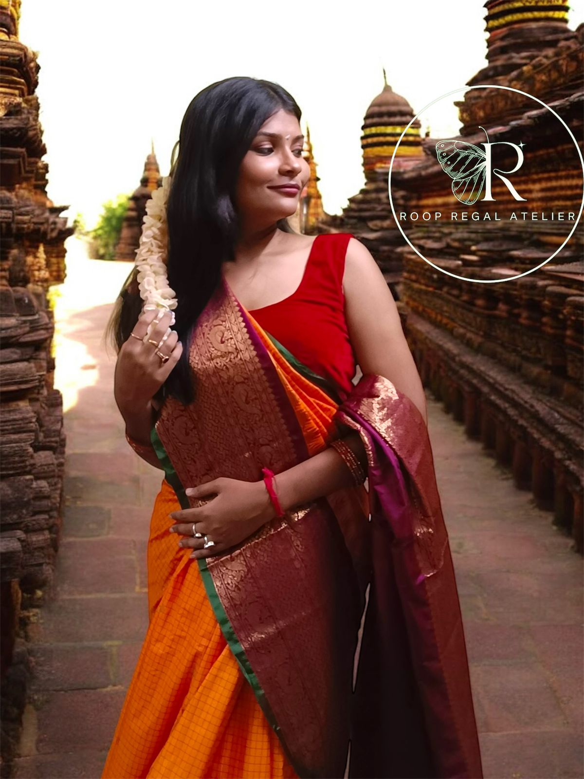 Gadwal semi pattu saree