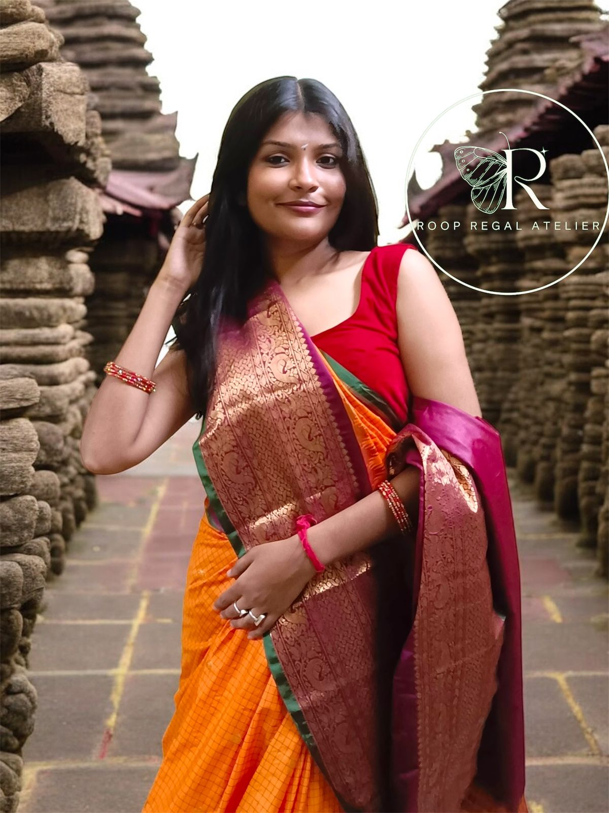 Gadwal semi pattu saree